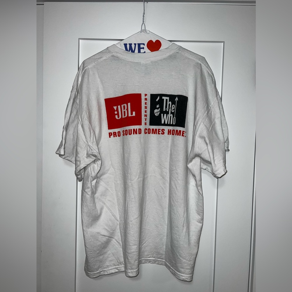 JBL x The Who - Vintage concert T-Shirt